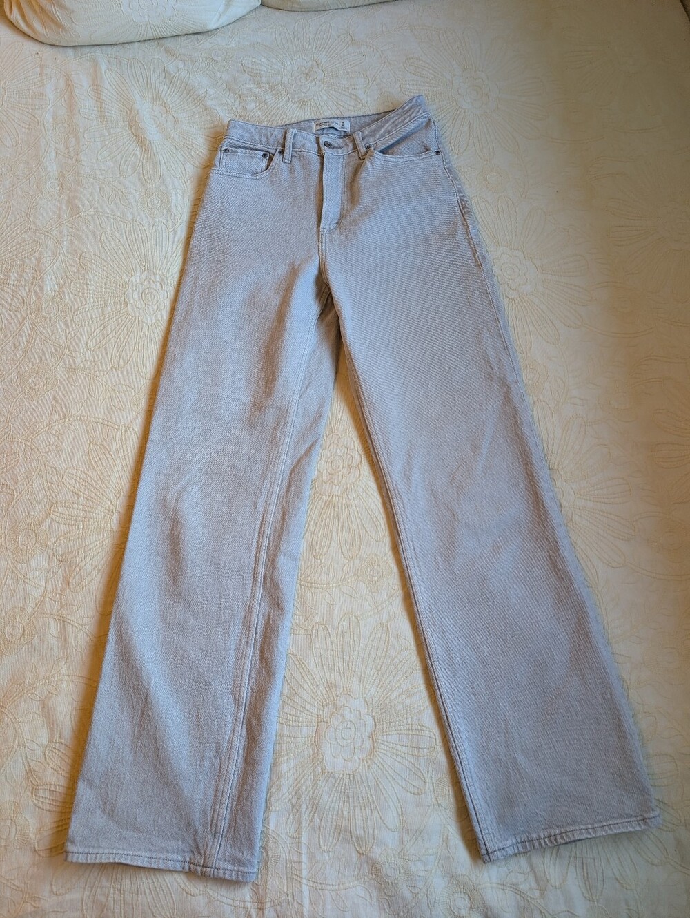 Abercrombie And Fitch 90s Relaxed High Rise Curve Love Jeans